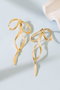 Heliophilia Silver Pendientes de Metal Dorados